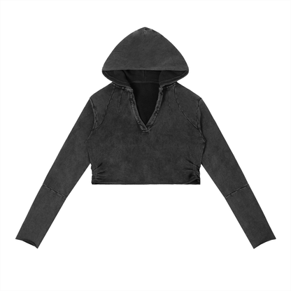 RWA X CR38 Raw Edge Hoodie