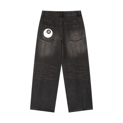 RWA X CR38 Black Washed Jeans