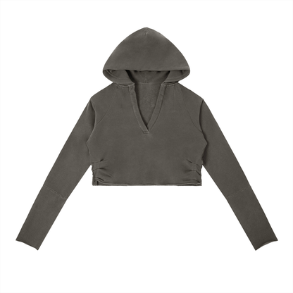 RWA X CR38 Raw Edge Hoodie