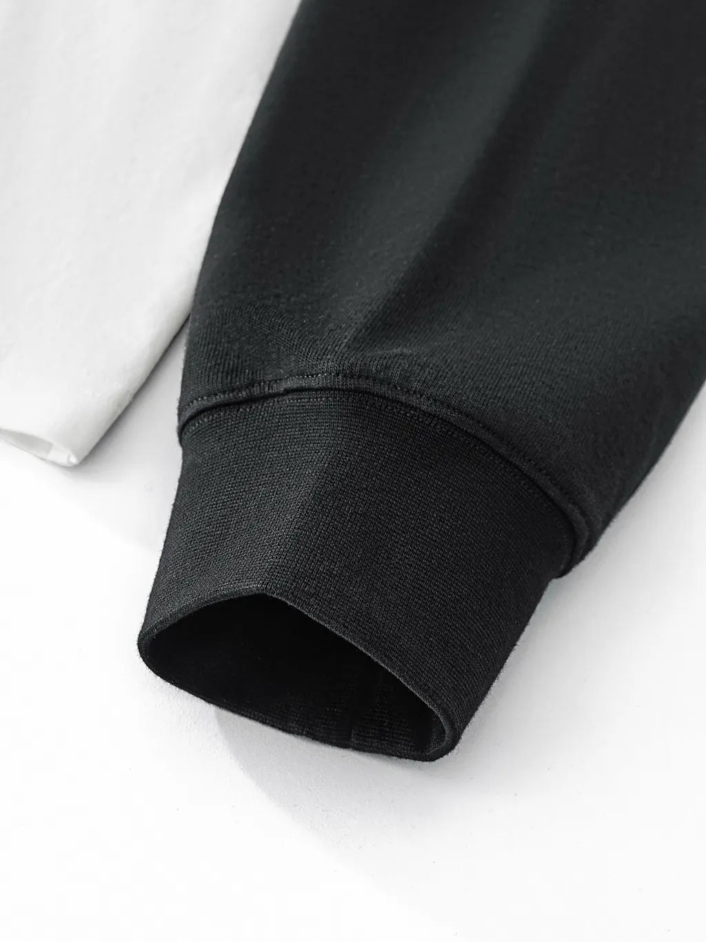 RWA Layered Contrast Sleeve Cotton T-Shirt