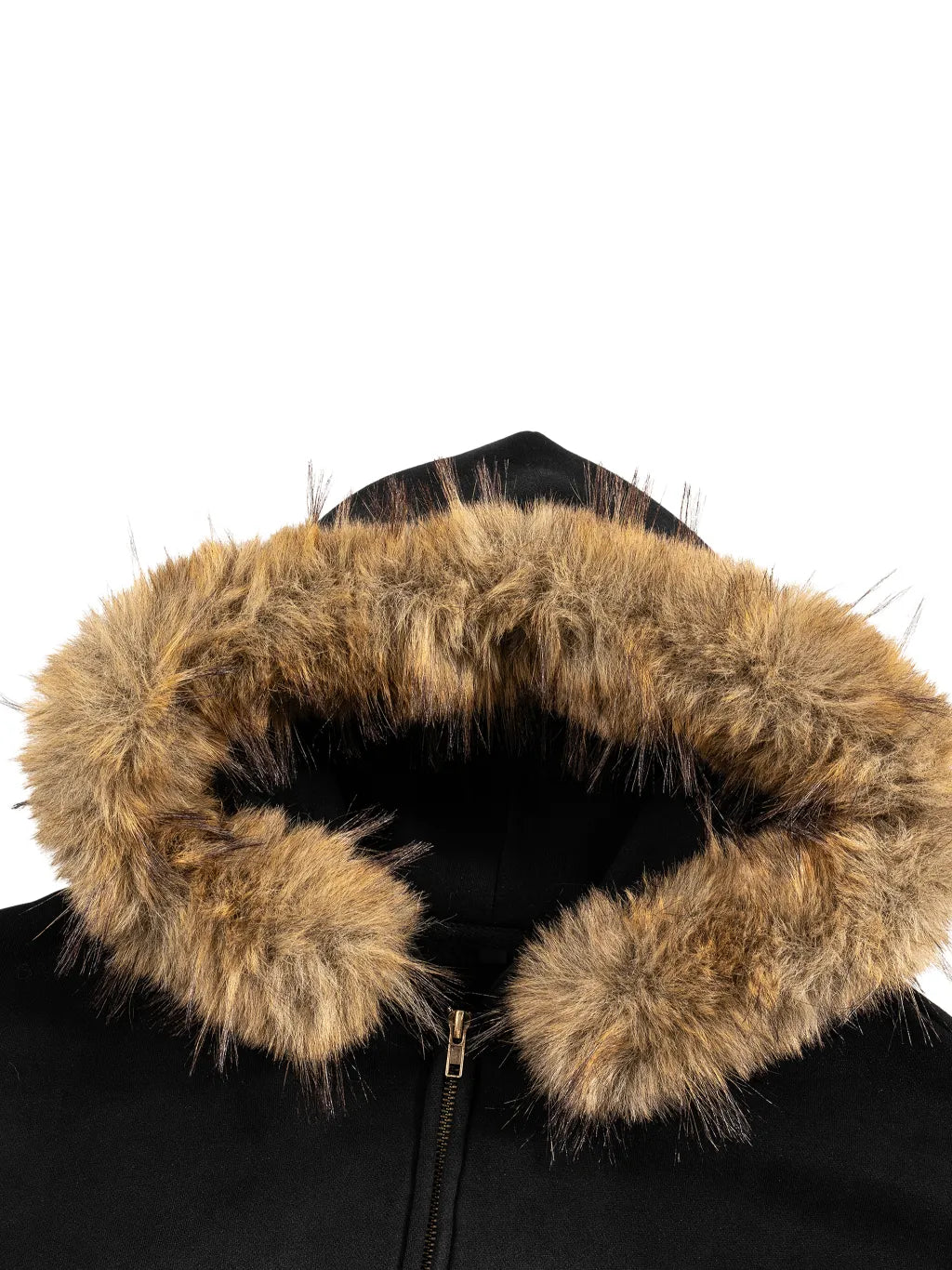 RWA Boxy Detachable Fur Hoodie